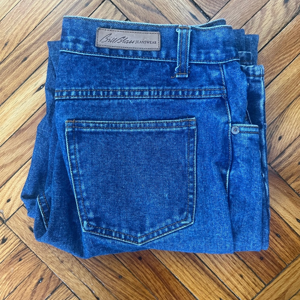 Vintage Bill Blass 100% cotton jeans
